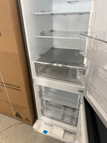 Transportation damaged LG 335 L Bottom Mount Refrigerator – Stainless Steel (GB-B300PL)